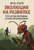 Обложка книги "   Эволюция на развилке: Что если муравьи стали разумными?"