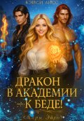 Обложка книги "Дракон в Академии - к беде!"