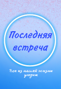 Обложка книги "Последняя встреча "