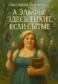 Обложка книги "А эльфы здесь тихие, если сытые."