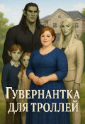 Обложка книги "Гувернантка для троллей."
