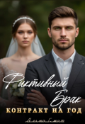 Обложка книги "Фиктивный брак. Контракт на год."