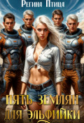 Обложка книги "Пять землян для эльфийки"