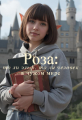 Обложка книги "Роза: то ли эльф, то ли человек в чужом мире"