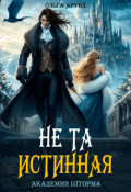 Обложка книги "Не та истинная. Академия Шторма"