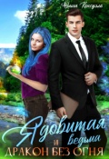 Обложка книги "Ядовитая ведьма и дракон без огня"