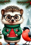 Обложка книги "Как снегирь Ромка отпраздновал Новый Год!"