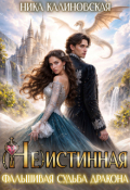 Обложка книги "(не) истинная. Фальшивая судьба дракона"