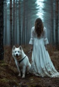 Обложка книги "Женщина с белой собакой"