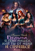 Обложка книги "Ведьма,  я тебя нашел, или Ты от меня не спрячешься"