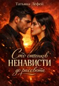 Обложка книги "Сто оттенков ненависти до рассвета"
