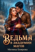 Обложка книги "Ведьма в академии магов"