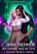 Обложка книги "Единственное желание магистра. В объятиях черного пламени"