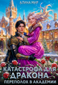 Обложка книги "Катастрофа для дракона. Переполох в академии"