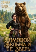Обложка книги "Домовой, ведьма и её зверь "