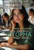 Обложка книги "Мини рассказы по марафону Шторма март 2026"
