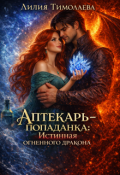 Обложка книги "Аптекарь-попаданка: истинная огненного дракона"