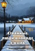 Обложка книги "Странные люди в городе у озера"