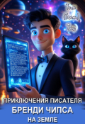 Обложка книги "Приключения писателя Бренди Чипса на Земле"