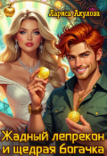 Обложка книги "Жадный лепрекон и щедрая богачка"