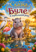 Обложка книги "Сказка о бегемотике Буле и зеркальной реке"