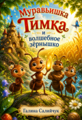 Обложка книги " "Муравьишка Тимка и волшебное зёрнышко""