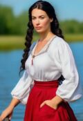 Обложка книги "Красавица Лизка из Алексеевки"