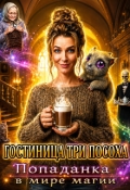 Обложка книги "Гостиница &bdquo;три Посоха&ldquo;. Попаданка в мире магии"