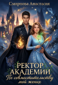 Обложка книги "Ректор Академии.  По совместительству мой жених!"