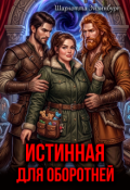 Обложка книги "Истинная для оборотней "