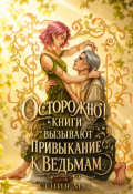 Обложка книги "Осторожно! Книги вызывают привыкание к ведьмам"