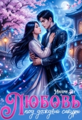 Обложка книги "Любовь под дождем сакуры"