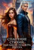 Обложка книги "Сплетение стихий. Или как не поджечь ректора"