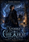 Обложка книги "Хроники Снежной. Книга 1. Ведьма по расчёту."