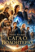Обложка книги "Cага о волонтёрах."