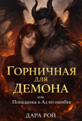 Обложка книги "Горничная для демона или Попаданка в Ад по ошибке"