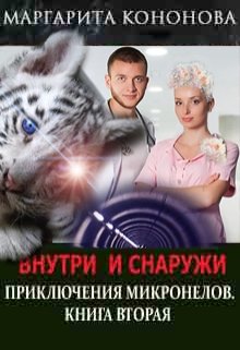Обложка книги "Внутри и снаружи. Приключения микронелов. Книга вторая"
