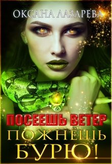 Обложка книги "Посеешь ветер - пожнёшь Бурю!"