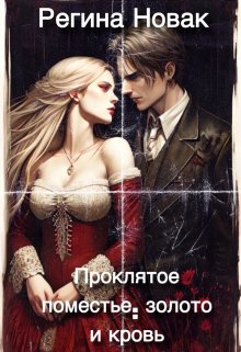 Обложка книги "Проклятое поместье: золото и кровь"