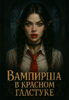 Обложка книги "Вампирша в красном галстуке"