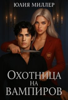 Обложка книги "Охотница на вампиров"