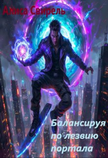 Обложка книги "Балансируя по лезвию портала"