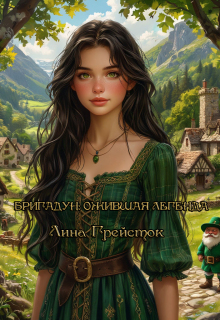 Обложка книги "Бригадун: ожившая легенда "