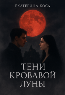 Обложка книги "Тени кровавой луны"