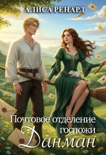 Обложка книги "Почтовое отделение Госпожи Данман"