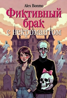 Обложка книги "Фиктивный брак с некромантом"