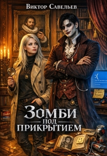 Обложка книги "Зомби под прикрытием "