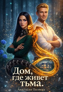 Обложка книги "Дом, где живет тьма."