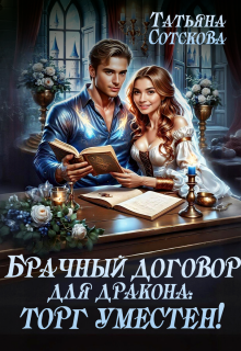 Обложка книги "Брачный договор для дракона: торг уместен!"