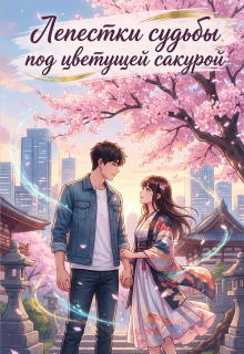 Обложка книги "Лепестки судьбы под цветущей сакурой"